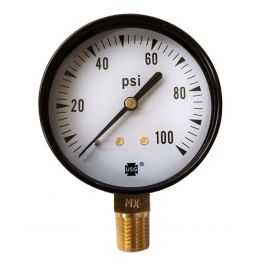 Ametek USG Model P-500 2.5in 0-100 PSI Pressure Gauge