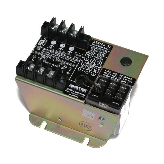 Ametek B/W Controls 5200 Series High Sensitivity Solid State Liquid Level  Control Relay